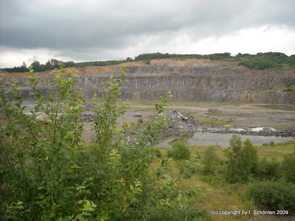 Basalt-Steinbruch am St�ffel