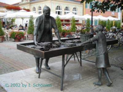 Die Spargelverk�uferin